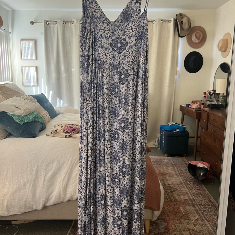 Floral maxi dress
